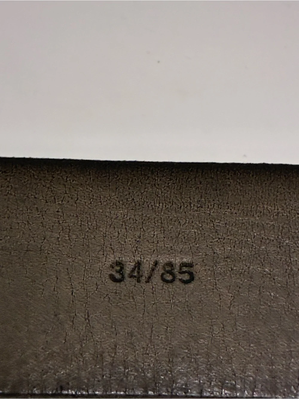 $368 John Varvatos Collection Mercer Filigree Belt Size 34